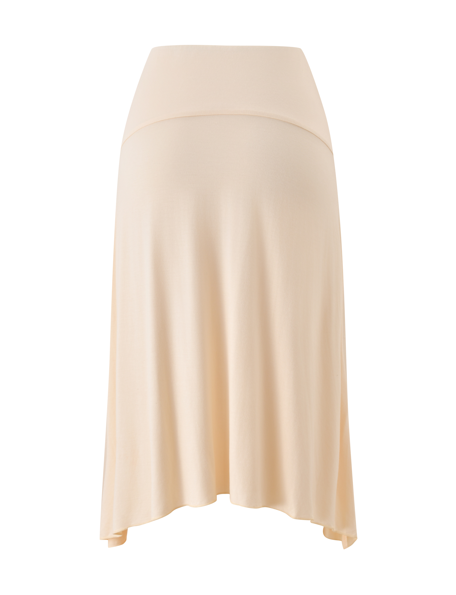 ALYSSA HI LO SKIRT - CREAM