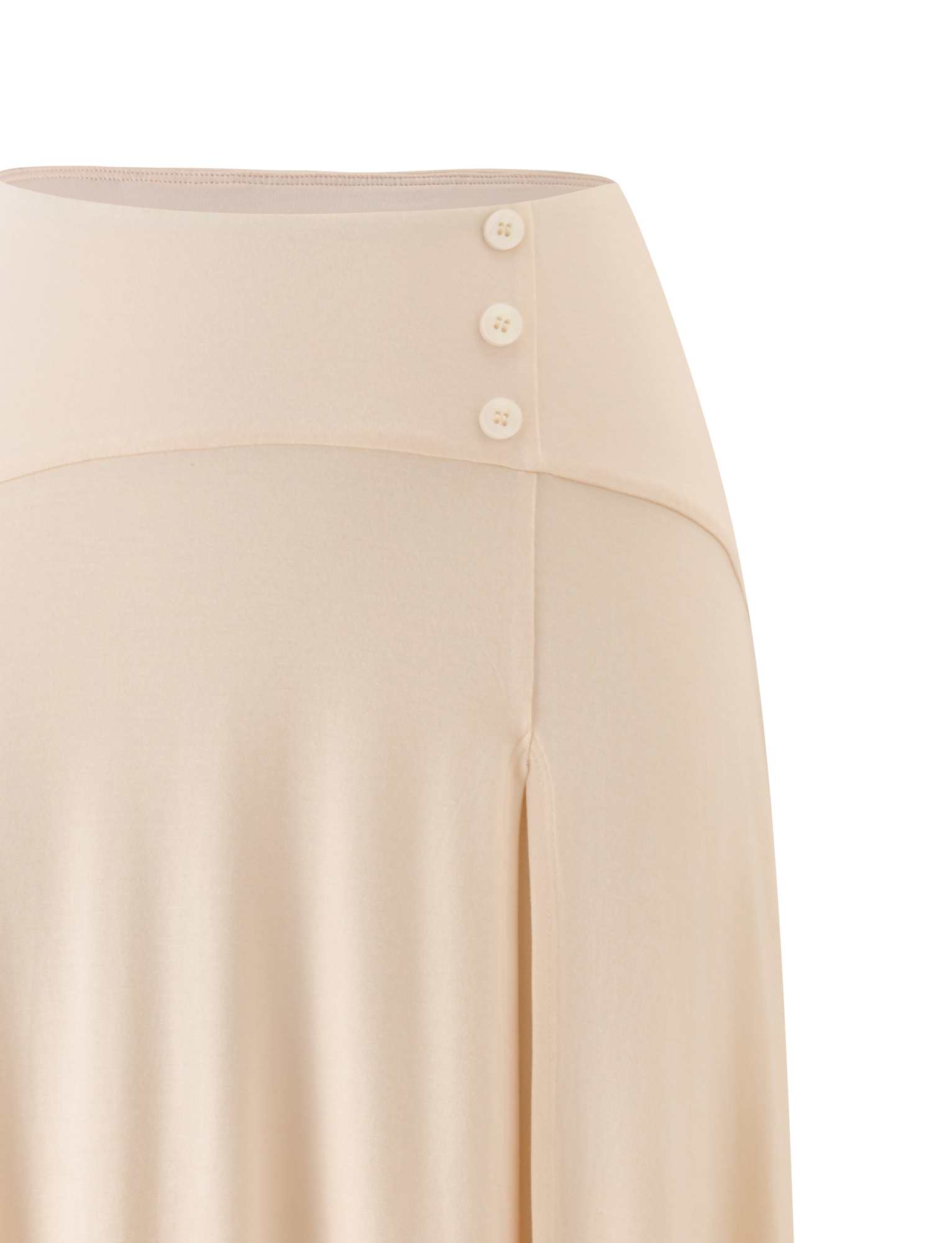 ALYSSA HI LO SKIRT - CREAM