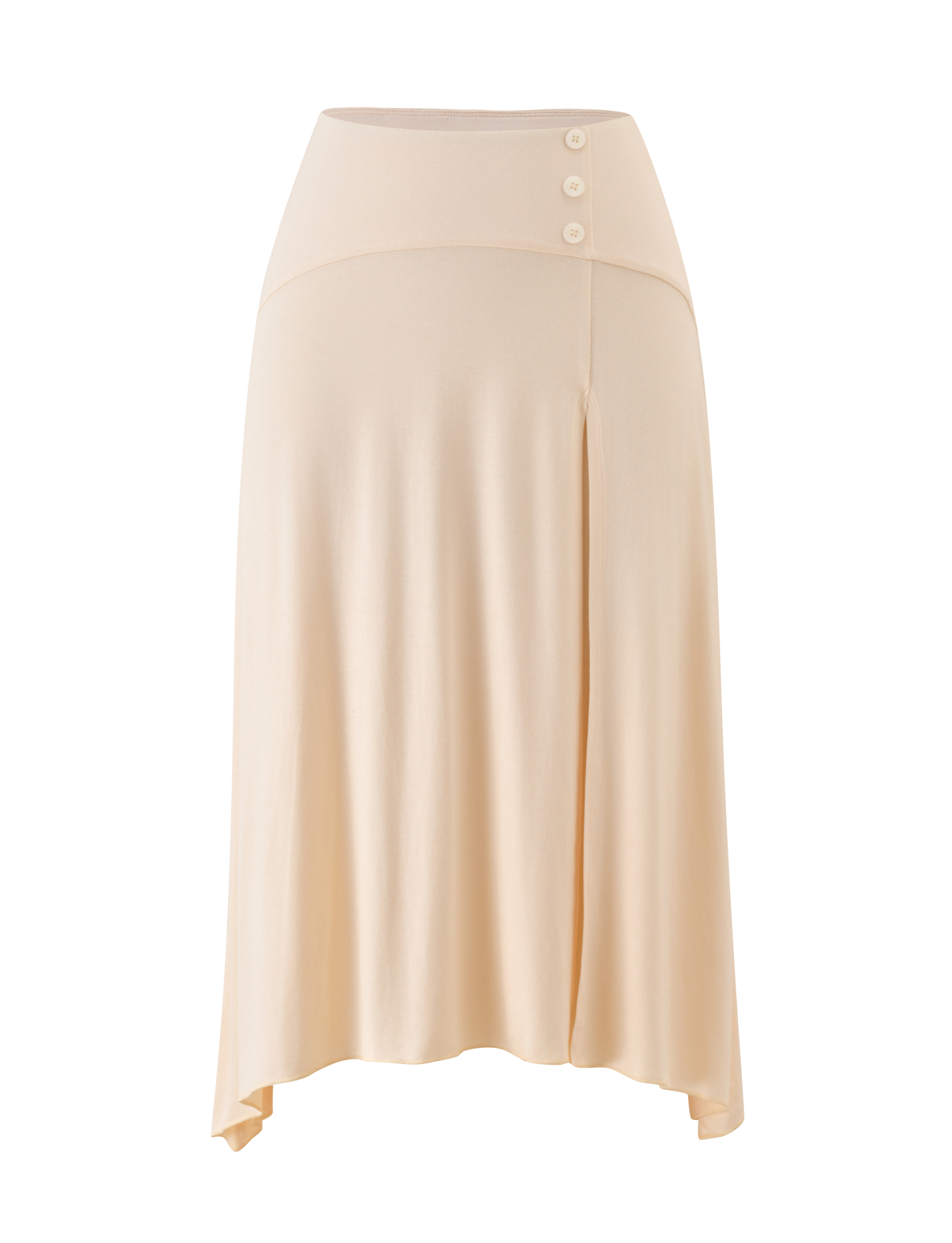 ALYSSA HI LO SKIRT - CREAM